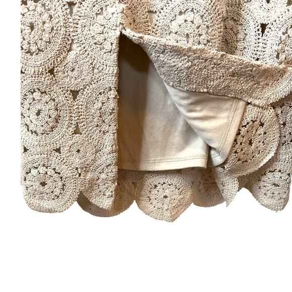 Donna Karan New York Boat Neck Lace Sleeveless Shift Dress Women's Size 16 - Picture 11 of 16